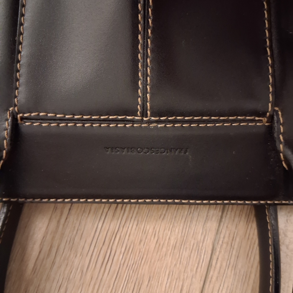 Black Leather Men's Bag